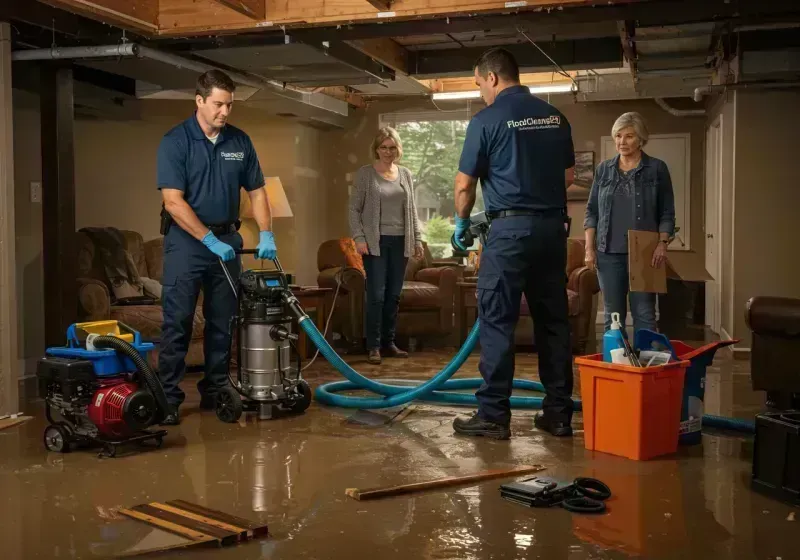 Basement Water Extraction and Removal Techniques process in Whitesboro, AL